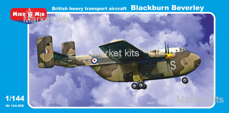 

Транспортный самолет "Blackburn Beverley" 1:144 Micro-Mir (MM144-008)