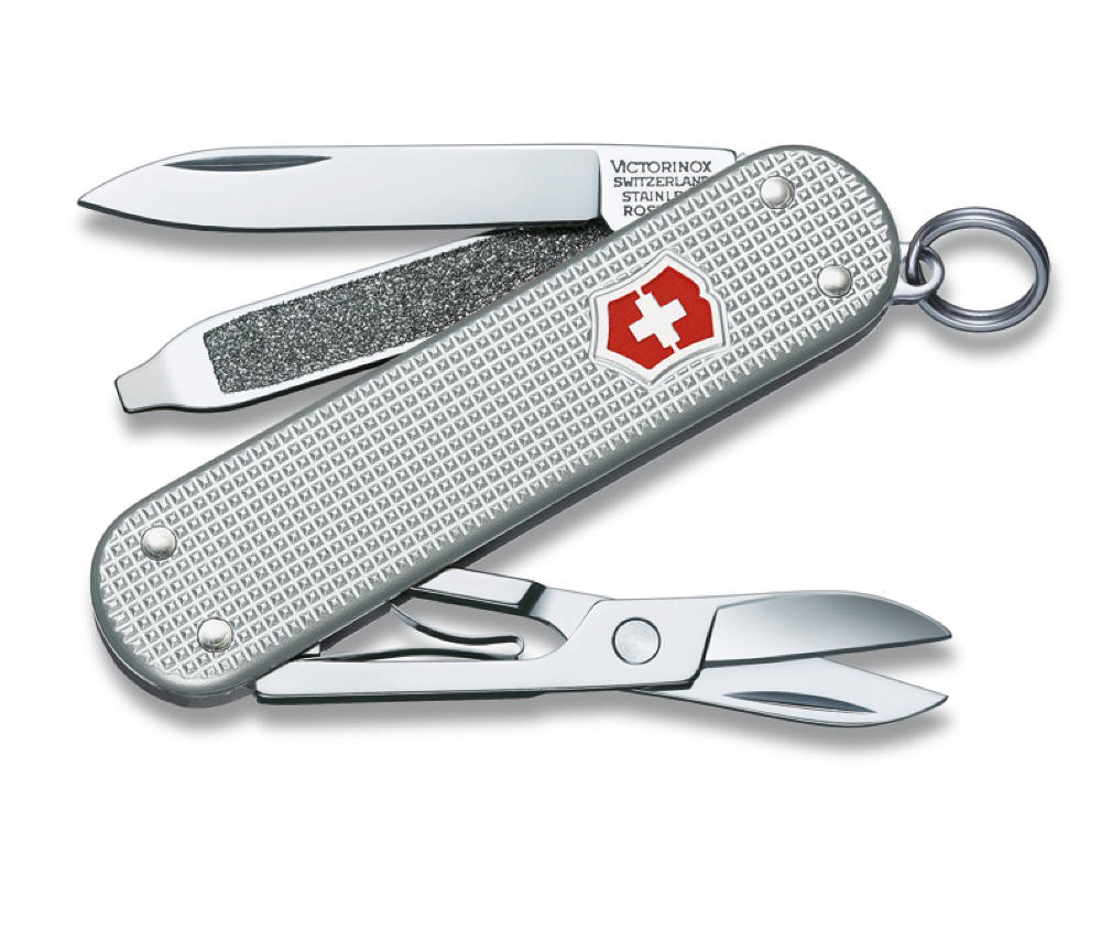 

Складной нож Victorinox CLASSIC ALOX 58мм/1сл/5функ/Barelycorn /ножн Vx06221.26