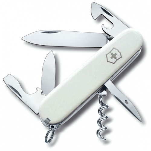 

Складной нож Victorinox SPARTAN 91мм/12функ/бел /штоп Vx13603.7