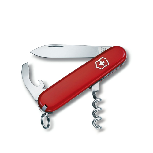 

Складной нож Victorinox WAITER 84мм/1сл/9функ/крас /штоп Vx03303