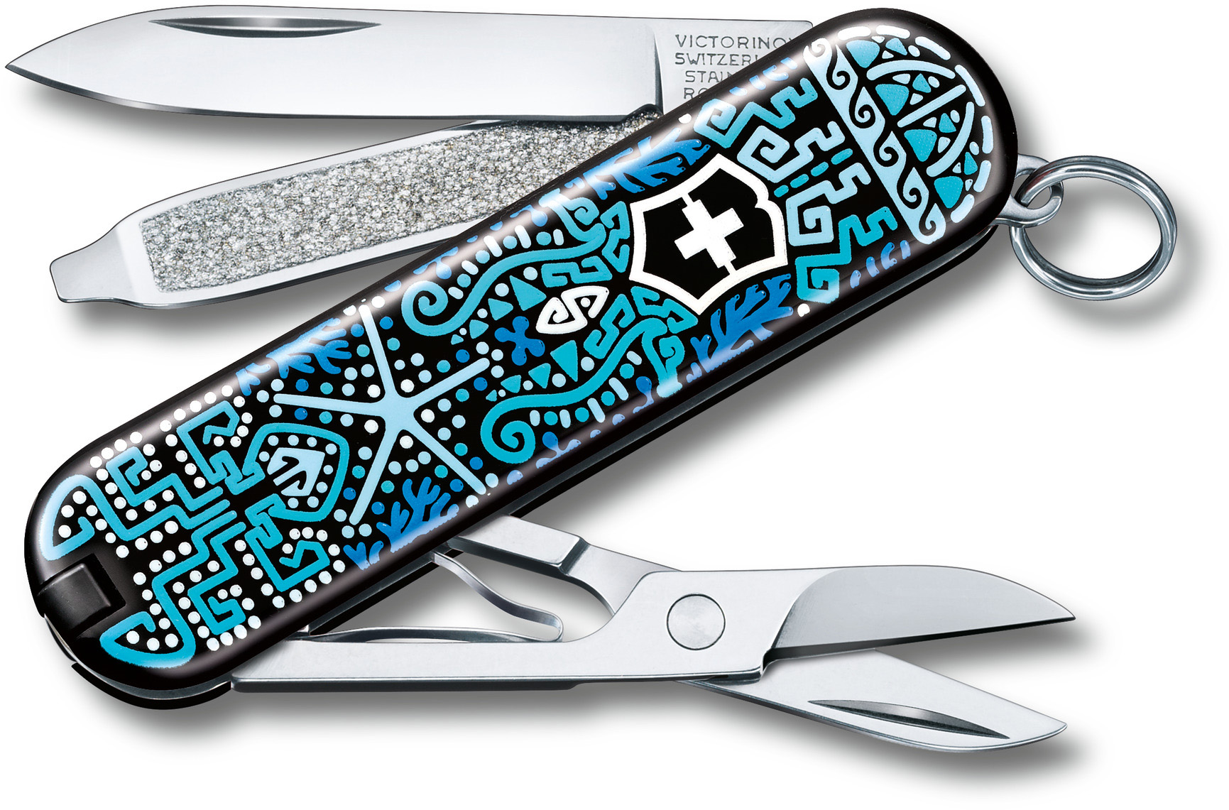 

Складной нож Victorinox CLASSIC LE "Ocean Life" 58мм/1сл/7функ/цветн/чехол /ножн Vx06223.L2108