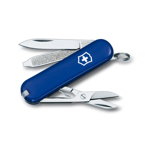 

Складной нож Victorinox CLASSIC SD 58мм/1сл/7функ/син /ножн Vx06223.2