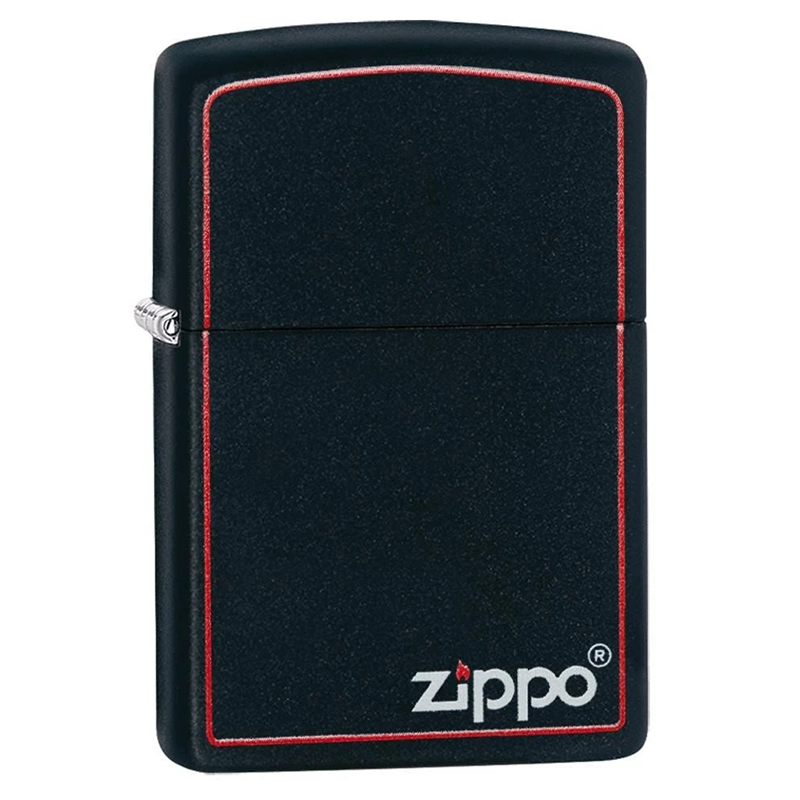 

Зажигалка Zippo Black Matte with Border, 218ZB