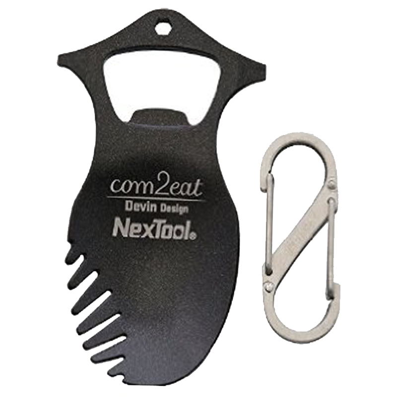 

Мультитул NexTool KT5013B Com2eat (74мм, 5 функций), с карабином