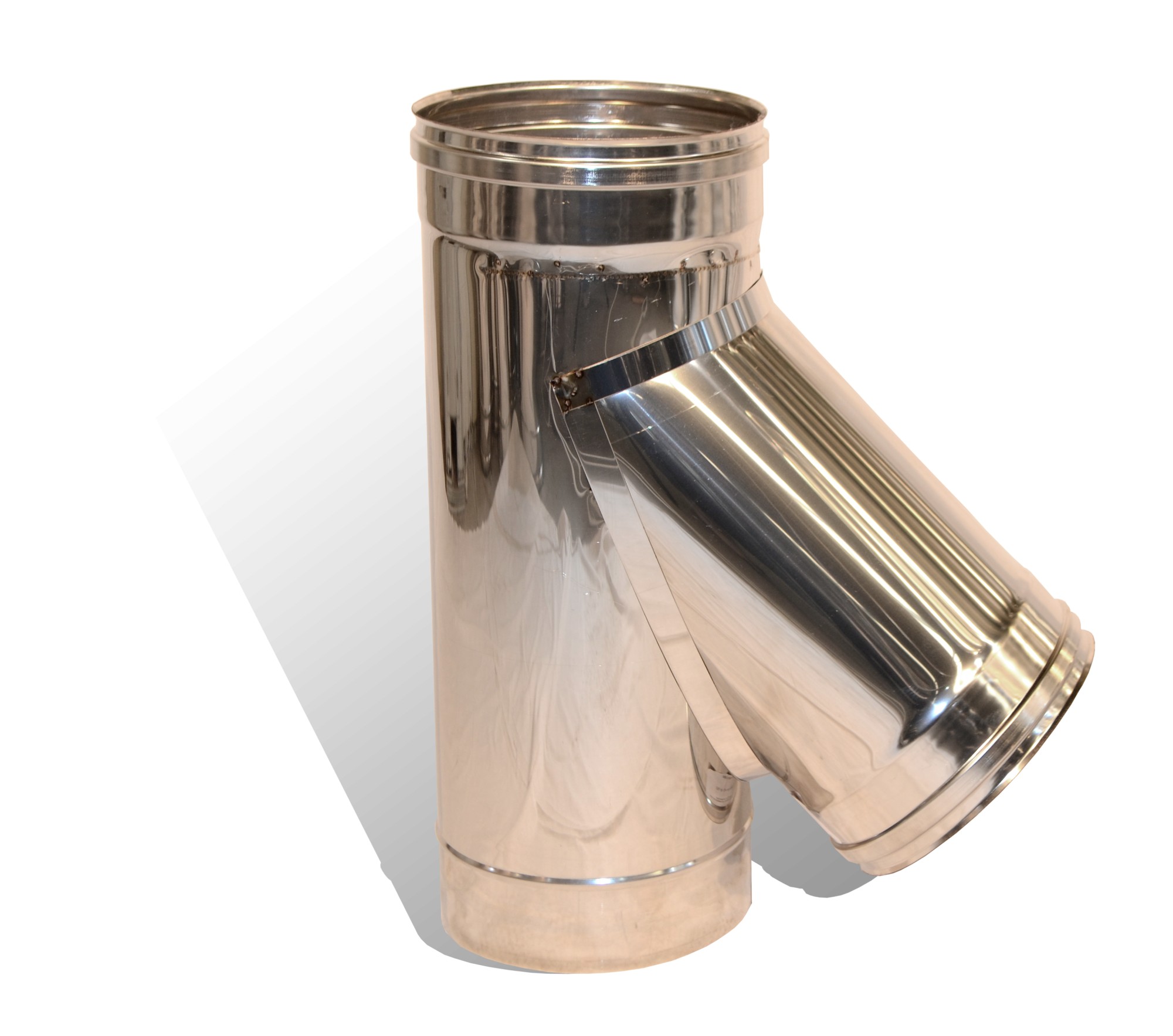 

Трійник із нержавіючої сталі Versia-Lux ф 250 мм кут 45 гр товщина 0,8 мм