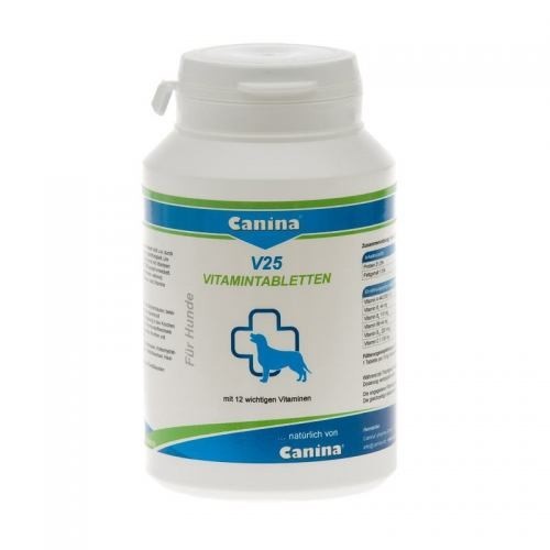 

Поливитаминный комплекс для собак Canina V25 100г (30 табл)