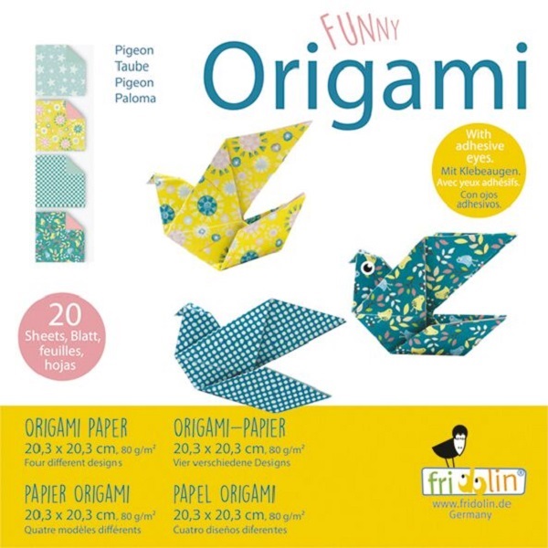 

Набор для оригами Голуби | Pigeons Fridolin