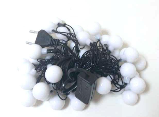

Гирлянда новогодняя светодиодная MHZ LED 40P T4 Multi шарики