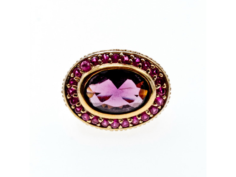 

Серебряное кольцо в позолоте с фианитами Королева Sky Jewelry 002922