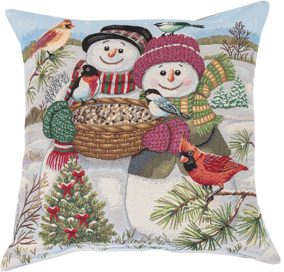 

Наволочка Limaso новогодняя гобеленовая односторонняя KISS897 45х45