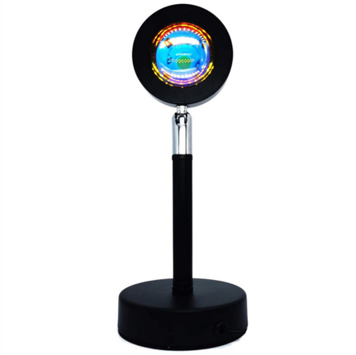 

Лампа Sunset LED для селфи еффект солнца 23 см переключение цветов