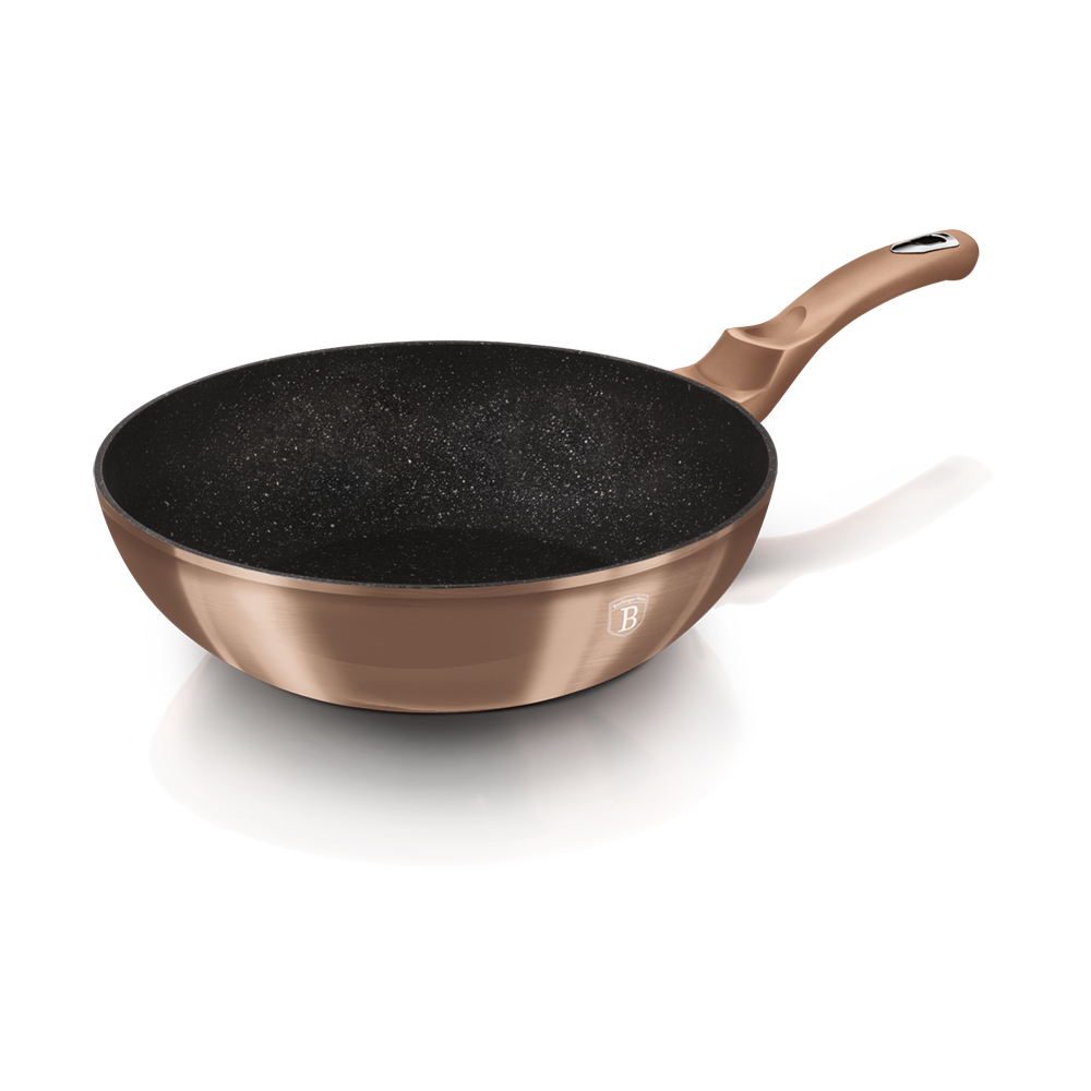 

Сковорода-вок Berlinger Haus Rose Gold Metallic Line BH-6171 (30 см)