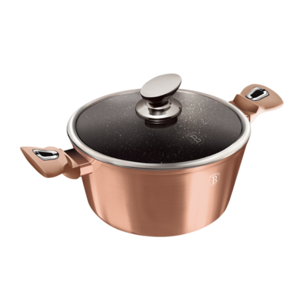 

Кастрюля Berlinger Haus Rose Gold Metallic Line BH-6194 (8 л, 30 см)