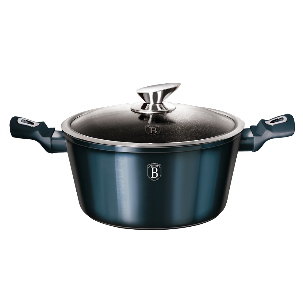 

Кастрюля Berlinger Haus Aquamarine Metallic Line BH-1879 (4,1 л, 24 см)
