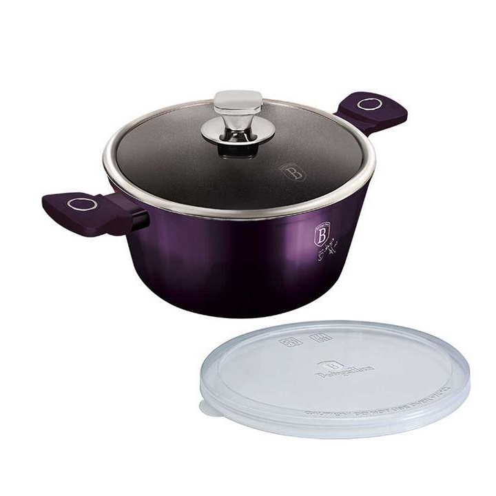 

Кастрюля Berlinger Haus Purple Eclips Collection BH-6628 (2,5 л, 20 см)