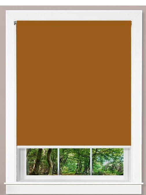 

Ролета Roll Star 115x180 см ВО Блэкаут Карамель (5820)