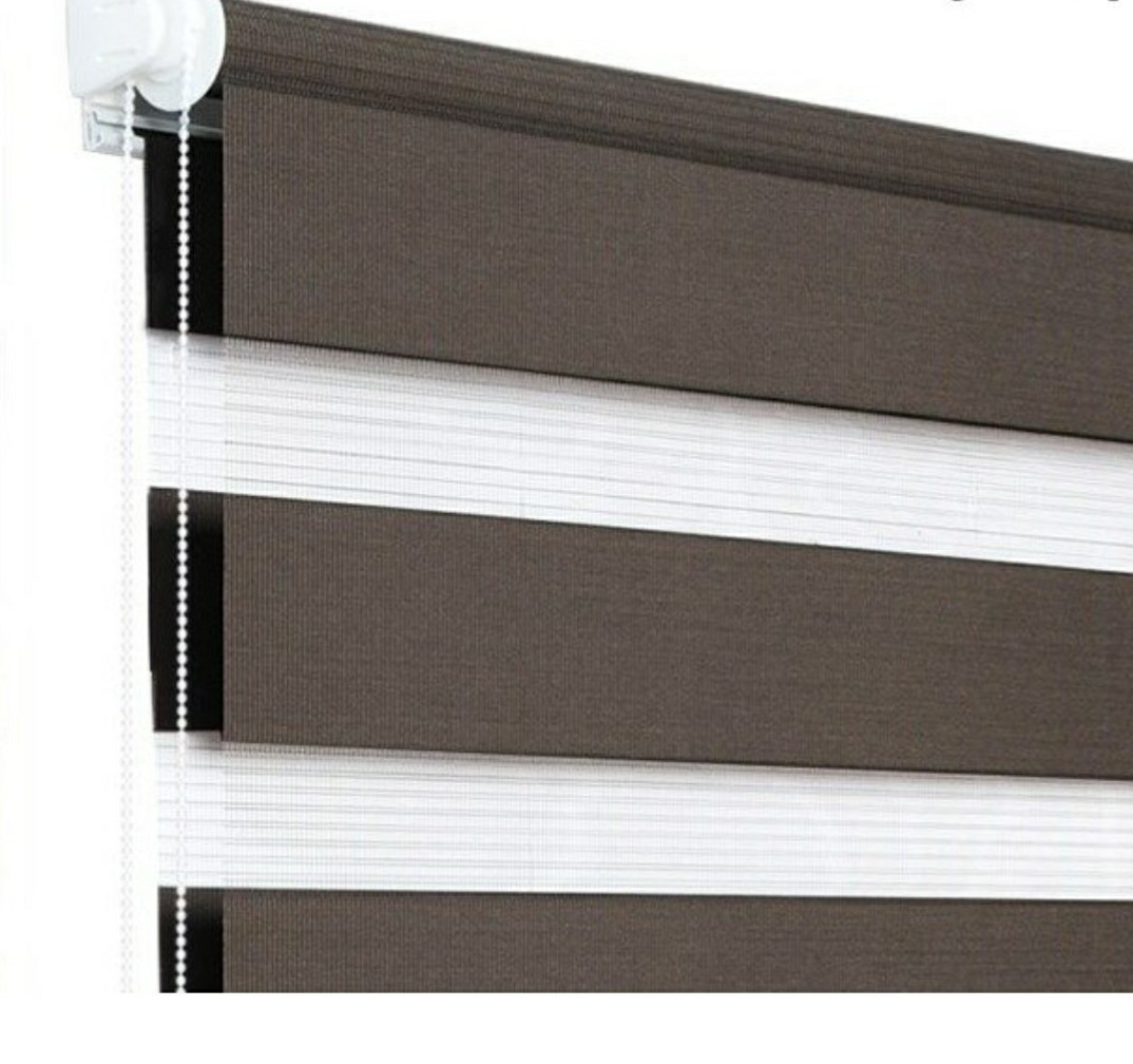 

Ролета Roll Star День-Ночь 80x165 см Шоколадный (DN6)