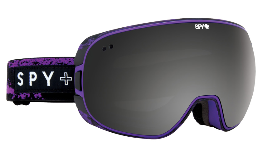 

Очки горнолыжные Spy Doom Masked Purple Grey/Black Mirror+Pink Contact D16