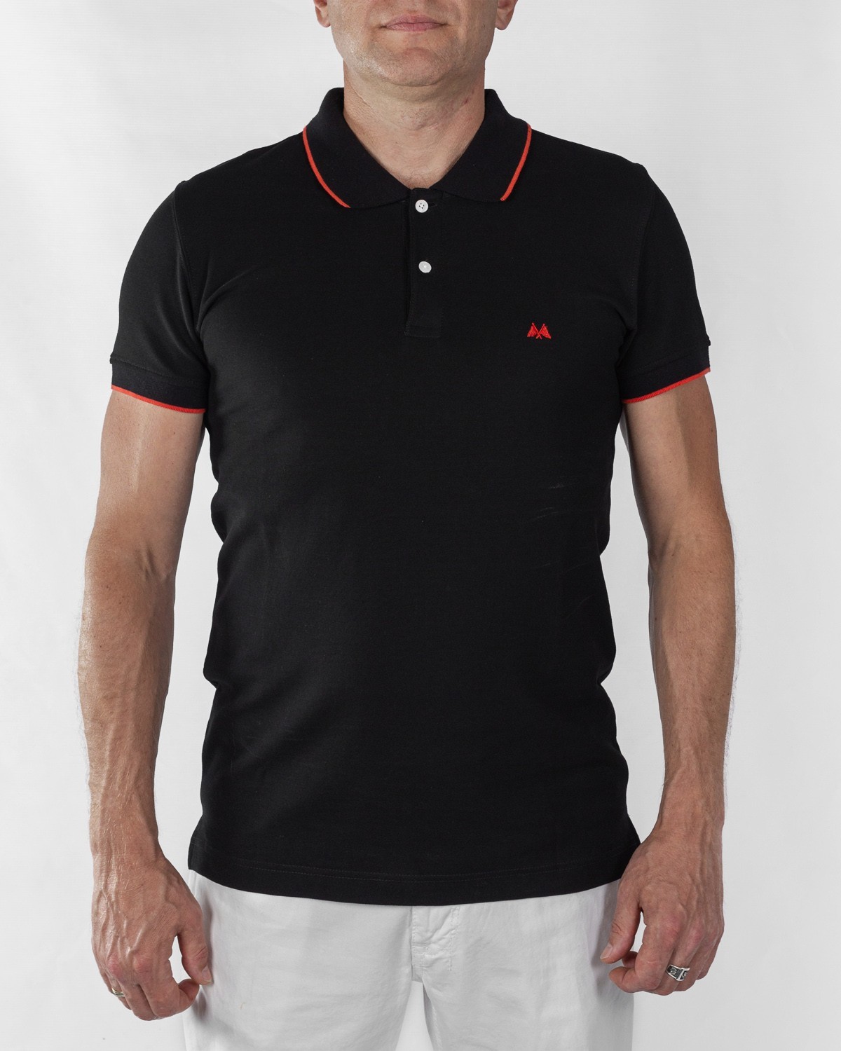 

Мужское поло Lindbergh черное  44954, Мужское поло Lindbergh черное L 44954