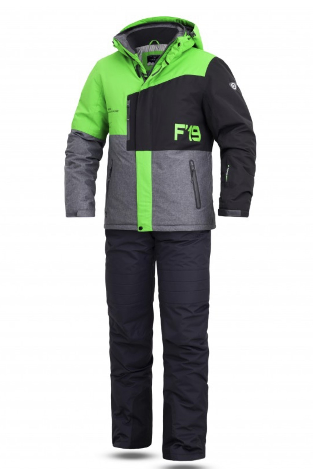 

Костюм лыжный мужской FR салатовый 3XL (11722-62K)