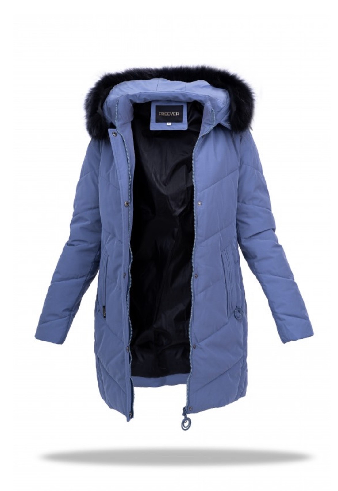 

Куртка женская FR голубая L (1886)