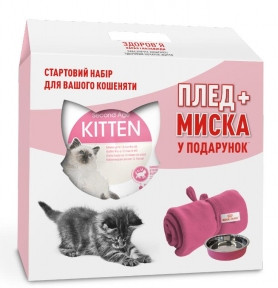 

Royal Canin Kitten сухой корм для котят 2 кг в подарок миска и плед