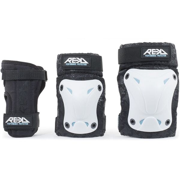 

Захист набір для роликів скейта велосипеда REKD Recreational white XS