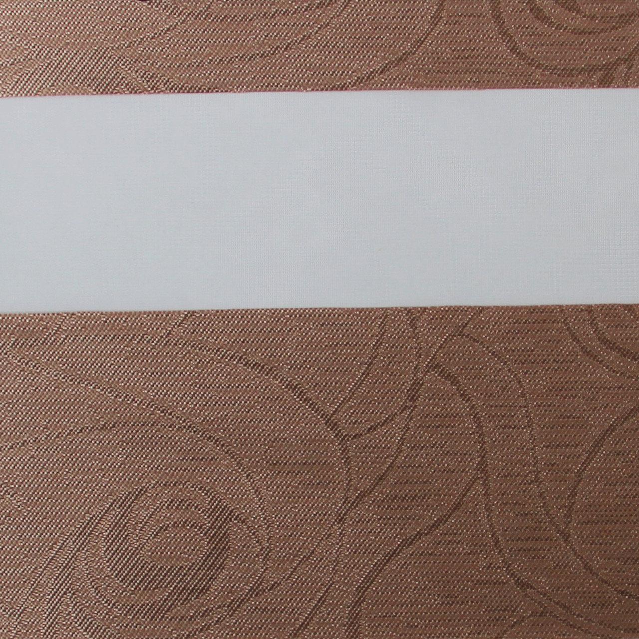 

Рулонная штора Miranda День-ночь ВН-407 105*130 см Какао