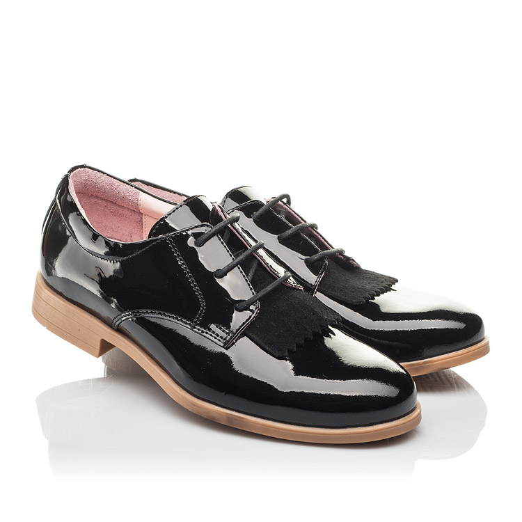 

Туфли (шнурок резинка) Woopy Fashion 37 черный (4338)