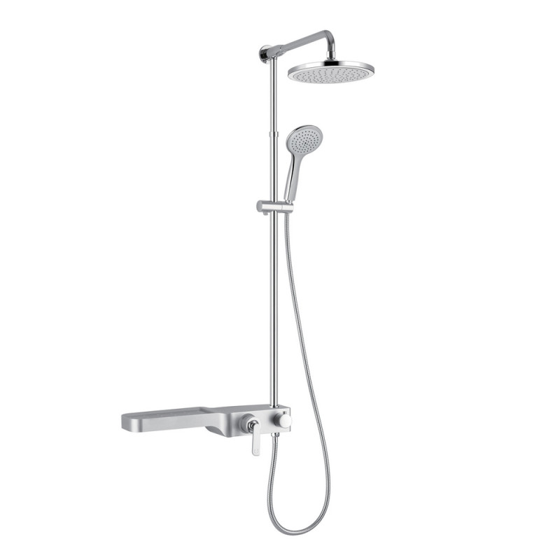 

Душевая система смеситель для ванны Q-tap 1104 SIL