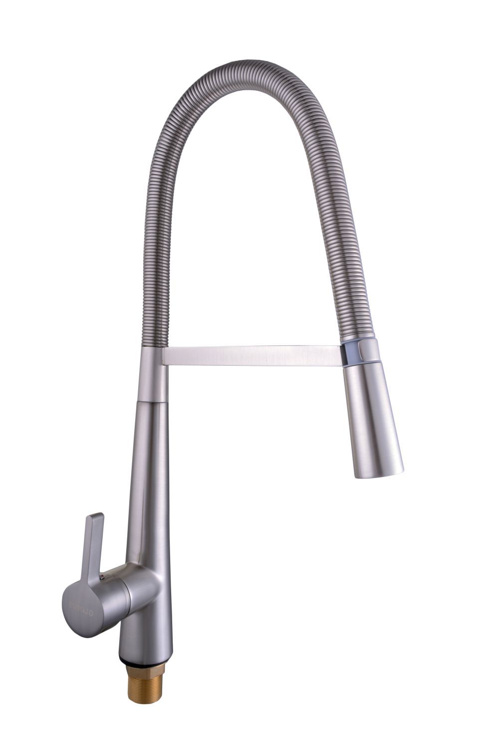 

Смеситель для кухни Globus Lux LAZER GLLR-1032 StSTEEL с пружинным изливом