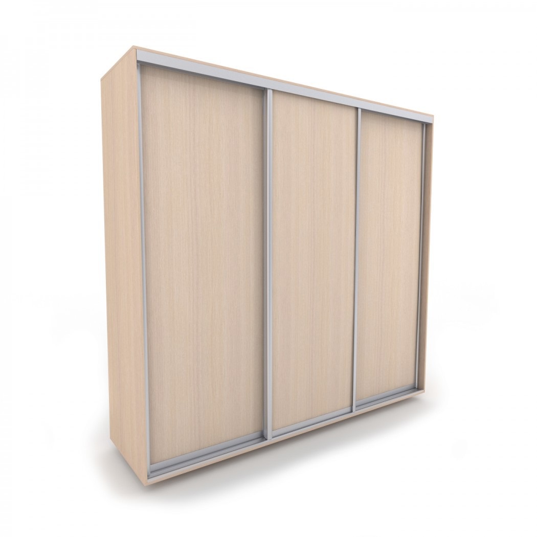 

Шкаф-купе Luxe 3 двери ДСП/ДСП/ДСП CLS - IV 210 x 200 x 45 см цвет Дуб молочный