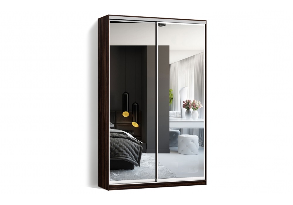 

Шкаф-купе Luxe 2 двери Зеркало/Зеркало CLS - III 180 x 240 x 60 см цвет Венге магия