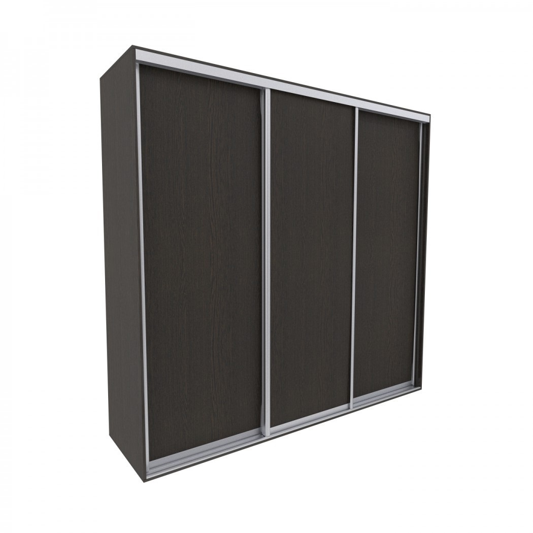 

Шкаф-купе Luxe 3 двери ДСП/ДСП/ДСП CLS - II 230 x 210 x 60 см цвет Венге магия