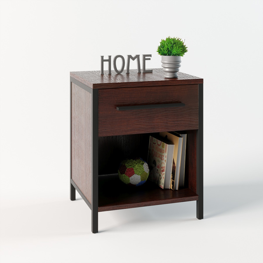 

Офисная тумба Fenster 01 Коричневая 60x40x38