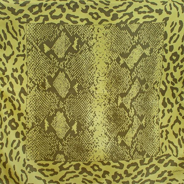

Женский шелковый платок CODELLO C270245-green