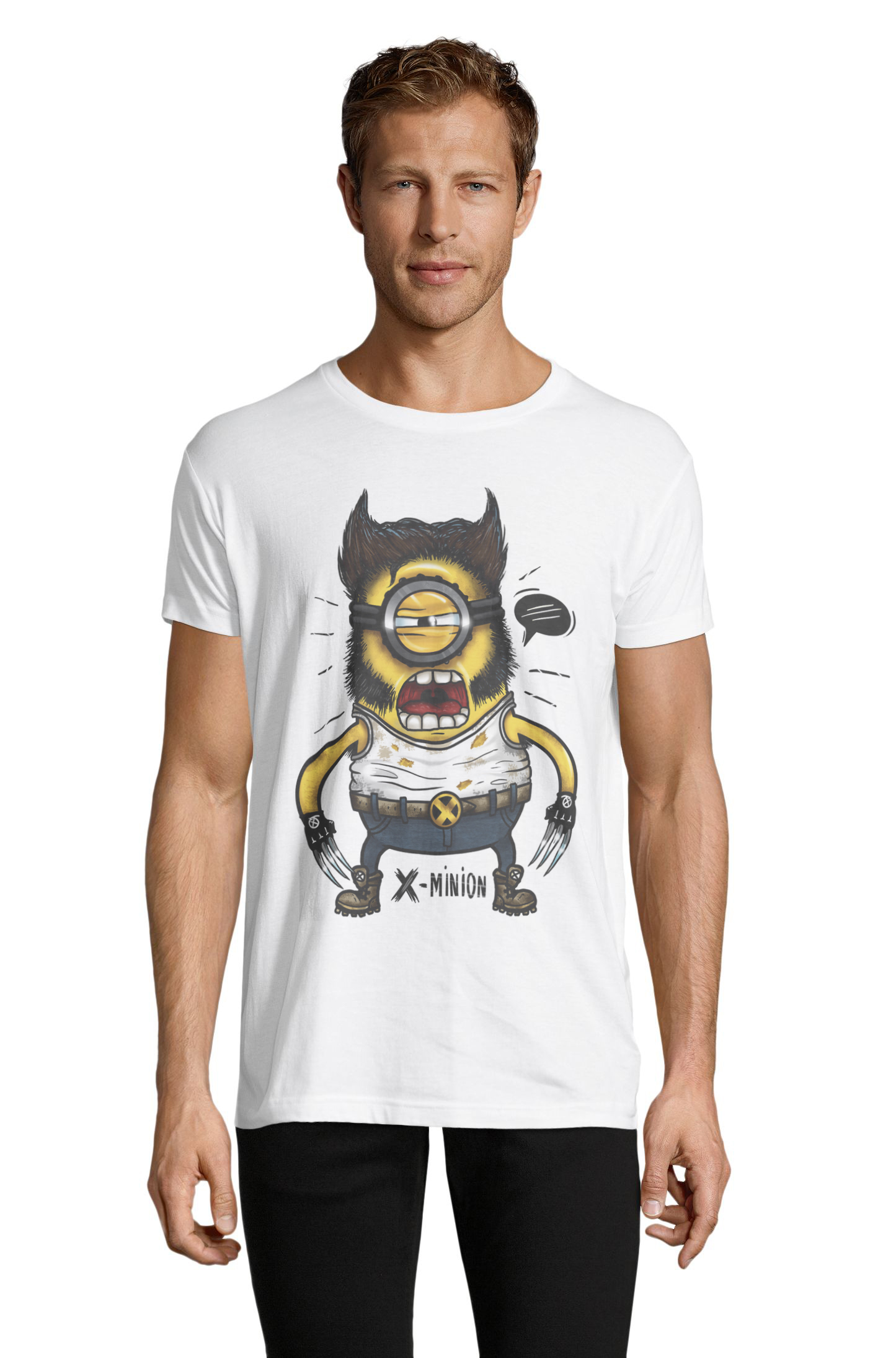 

Футболка OWEAR с принтом Миньоны 3838-3-M  Белый, Футболка OWEAR с принтом Миньоны 3838-3-M L Белый