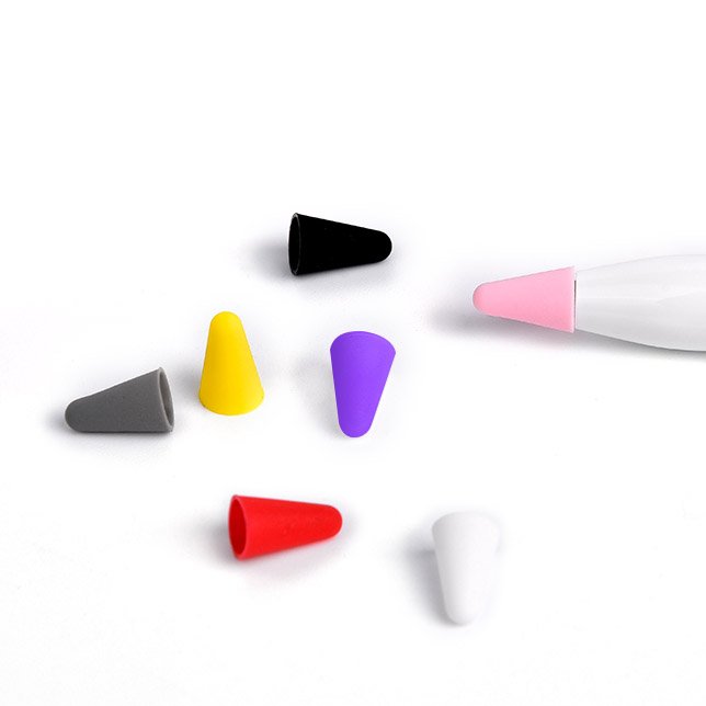 

Чехол TPU Coteetci для наконечника стилуса Apple Pencil (1-2 поколение) 8шт Multicolor