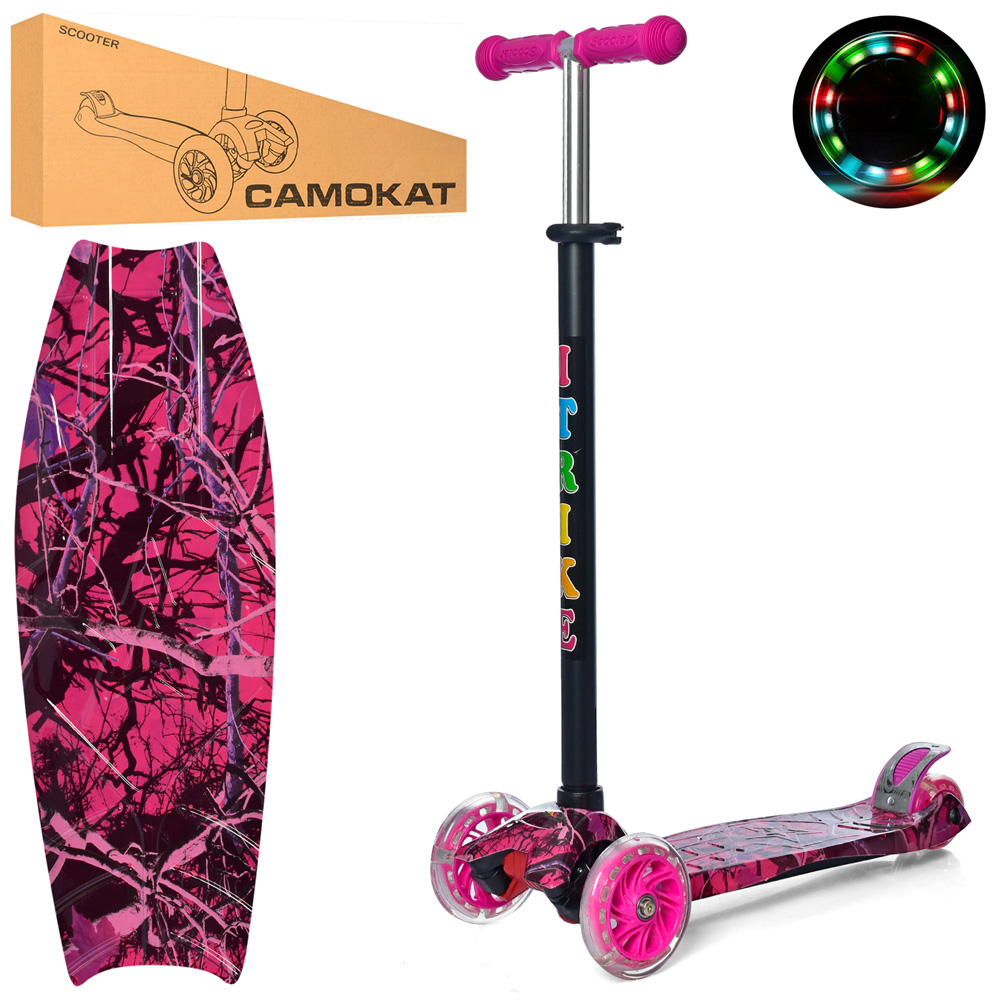 

Самокат iTrike Maxi JR 3-055-1-WP11 Pink (JR 3-055-1)