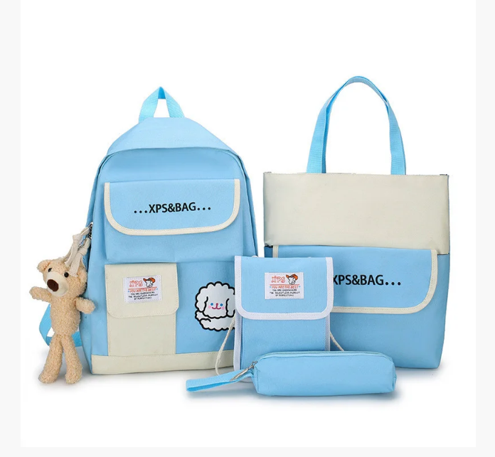 

Комплект Рюкзак женский + сумки + пенал XPSiBAG Голубой (236G)