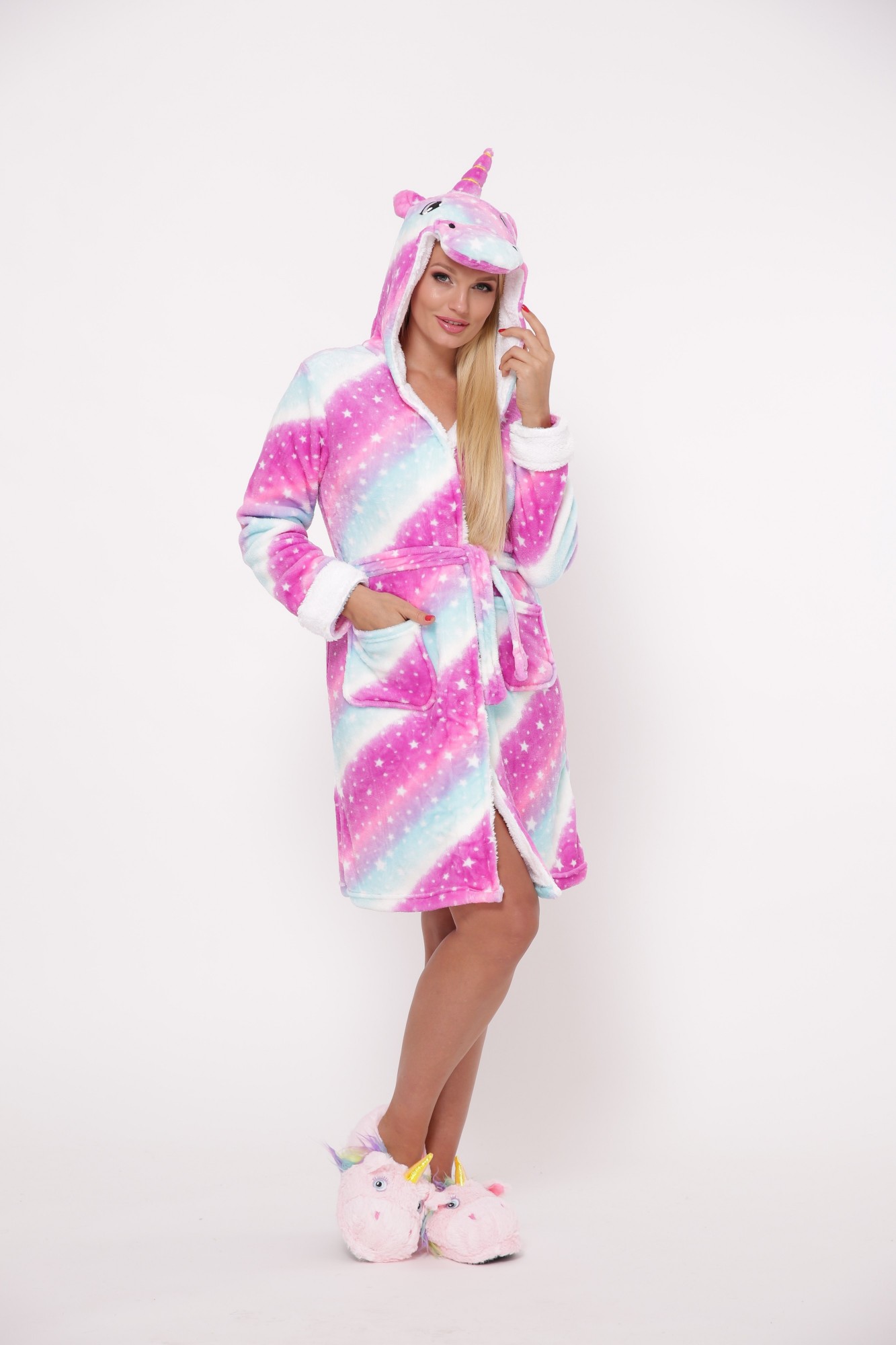 

Халат Sofi Soft Единорог Stripe star 10928, Халат Sofi Soft Единорог Stripe star 10928 44-46