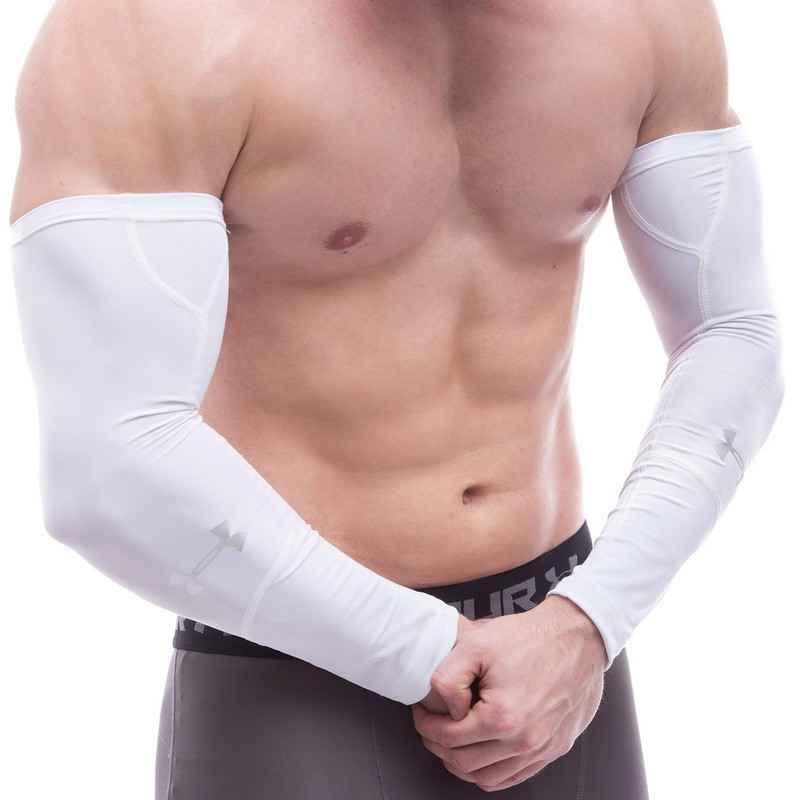

Налокотник спортивный компрессионный для локтевого сустава Under My Fit 1621 White