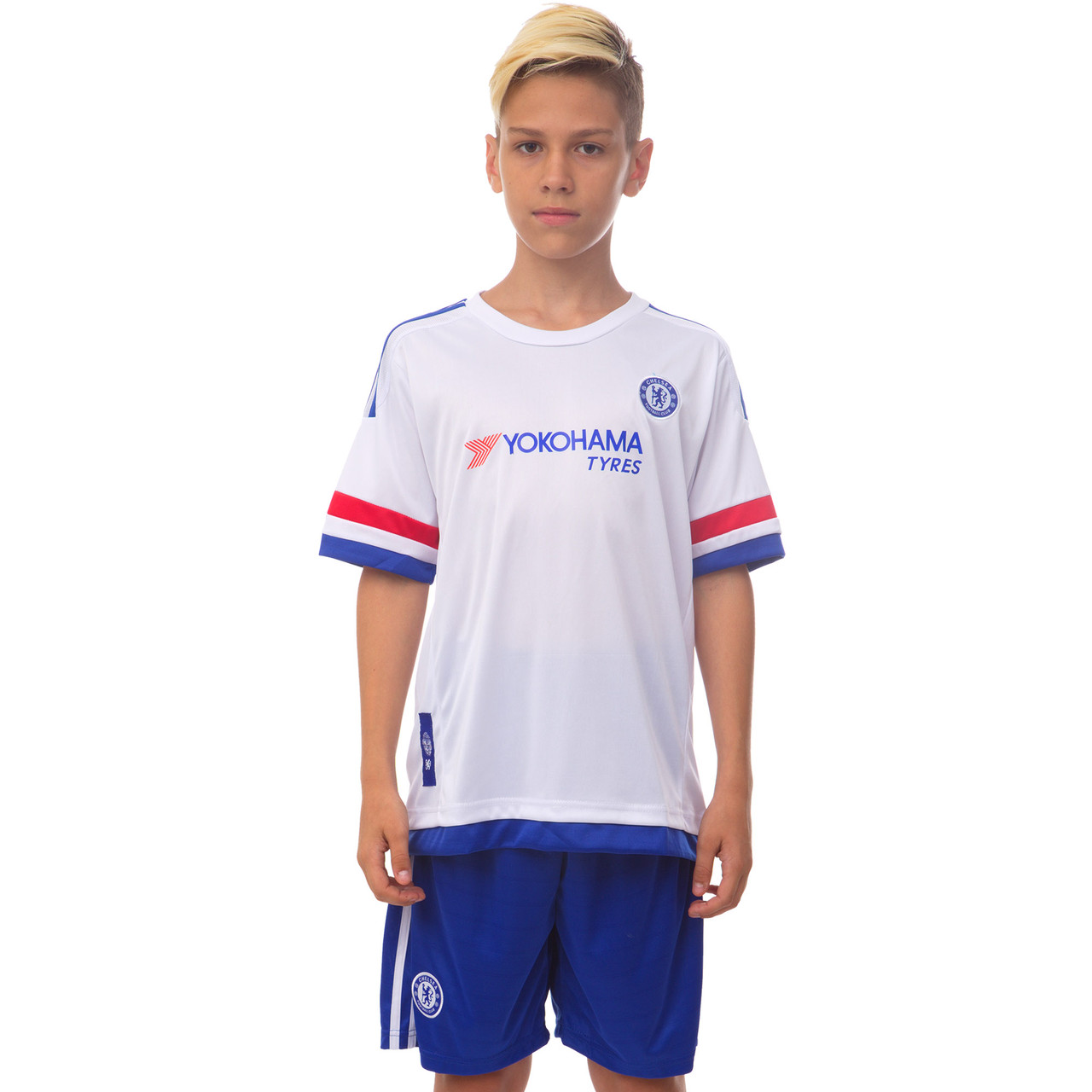 

Форма футбольная детская CHELSEA Челси Zelart Sport гостевая 3900-CH-3 L (28) рост 145-155 см