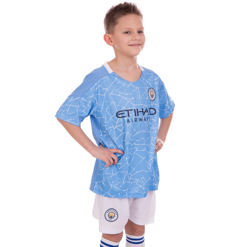 

Форма футбольная детская MANCHESTER CITY Манчестер Сити Zelart Sport 2492 S (22) рост 120-125 см