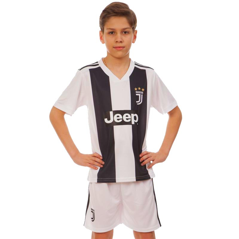 

Форма футбольная детская JUVENTUS Ювентус Zelart Sport домашняя 8020 XS (20) рост 110-115 см
