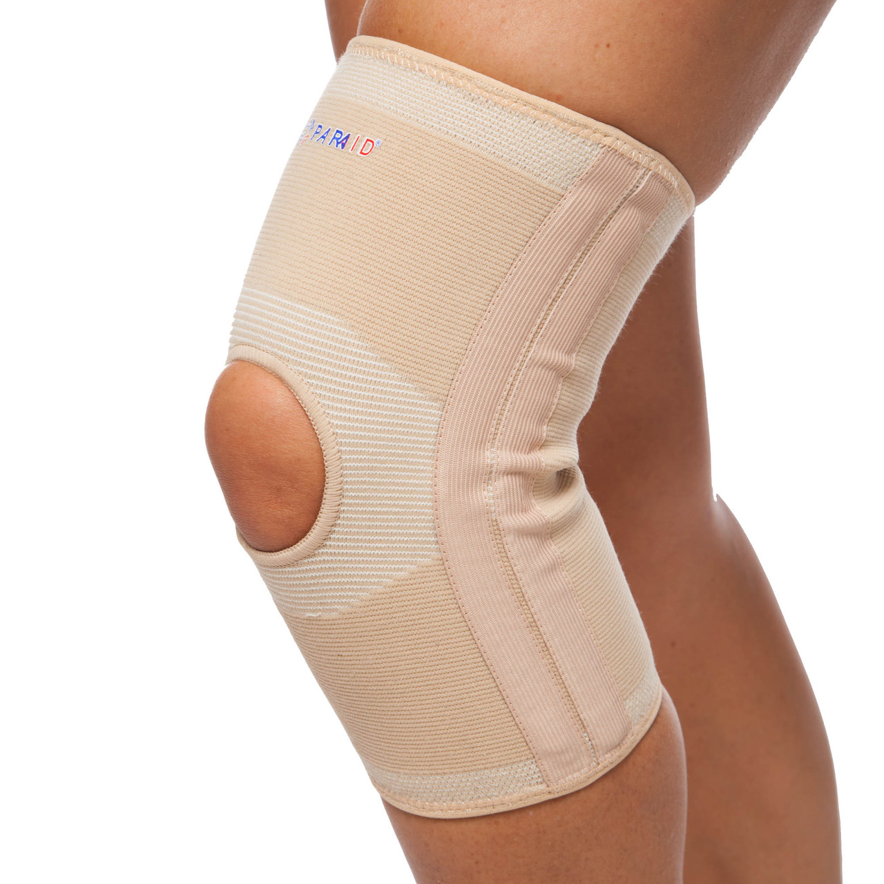 

Наколенник бандаж с эластичными ребрами жесткости Paraid My Fit 601112 размер M Beige