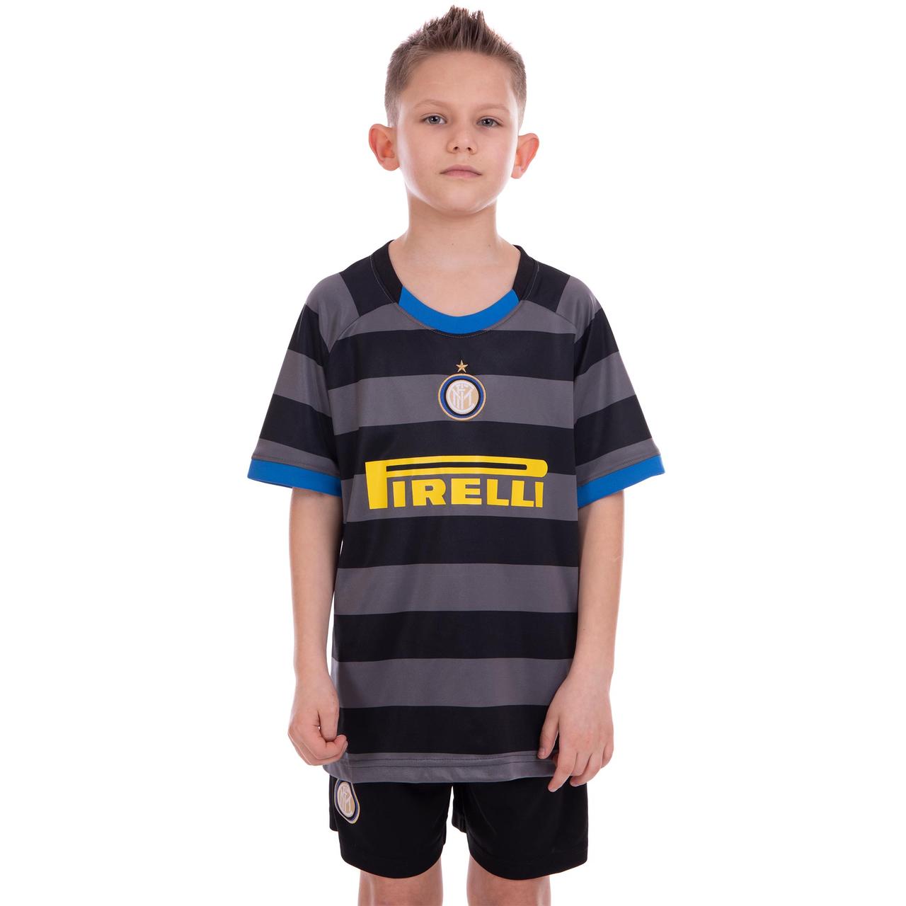 

Форма футбольная детская INTER MILAN Интер Zelart Sport резервная 2461 XL (28) рост 150-155 см