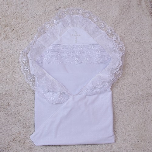 

Крыжма Love Brilliantbaby 90х90 см белая