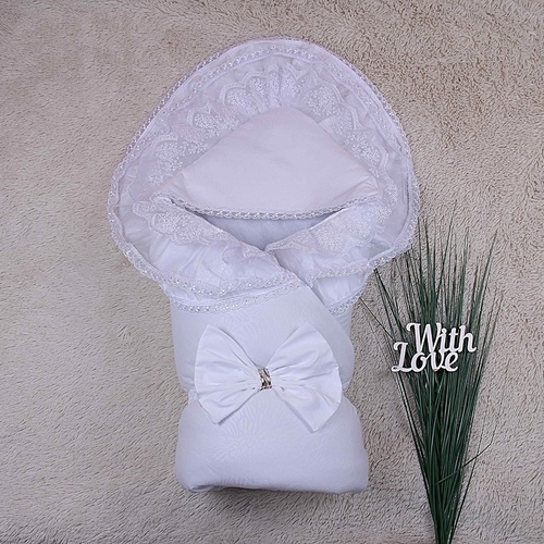 

Конверт-одеяло на выписку демисезонный Brilliantbaby Очарование 90х90 см