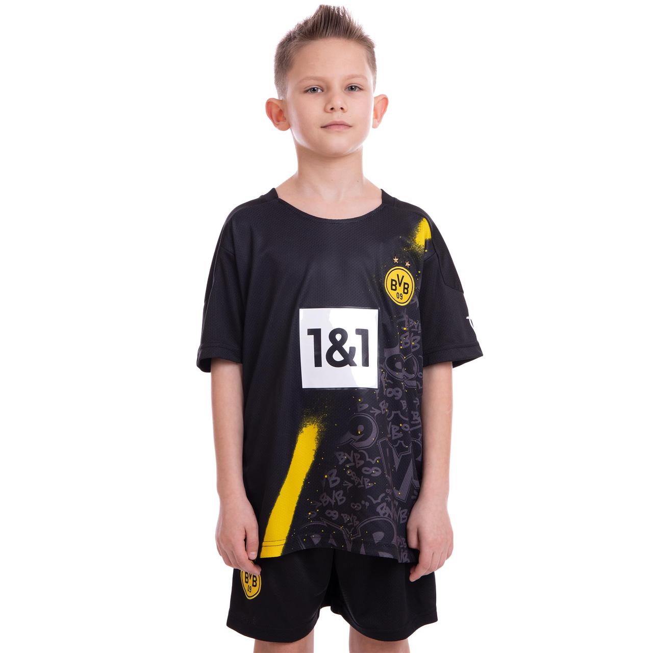 

Форма футбольная детская BORUSSIA DORTMUND Боруссия Zelart Sport 2490 M (24) рост 130-135 см